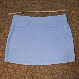 a new day Light Blue Mini Skirt